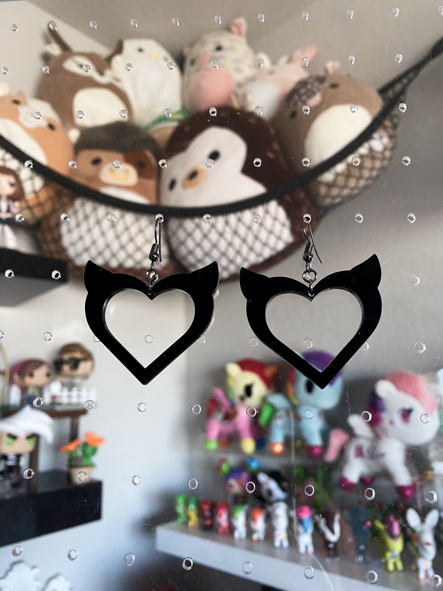 Succubus Heart Earrings