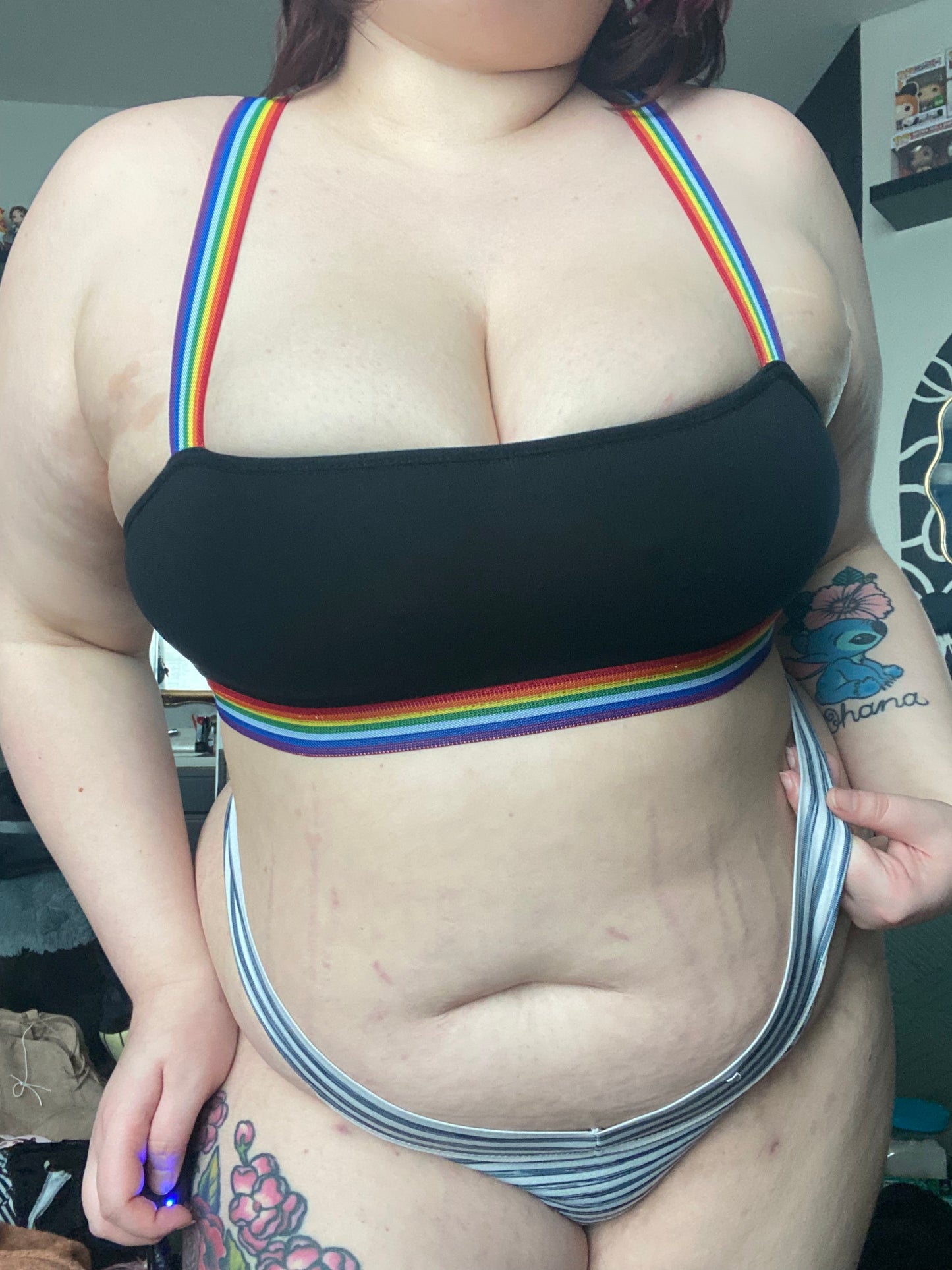 Rainbow Strap Bralette