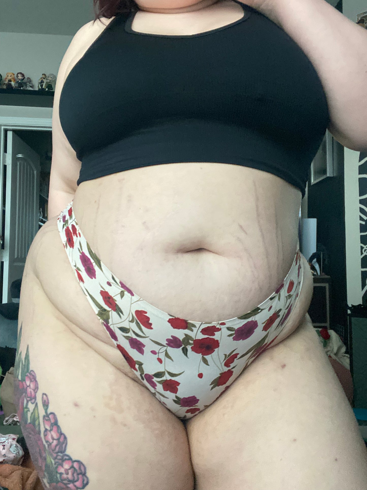 Floral Rose Panties