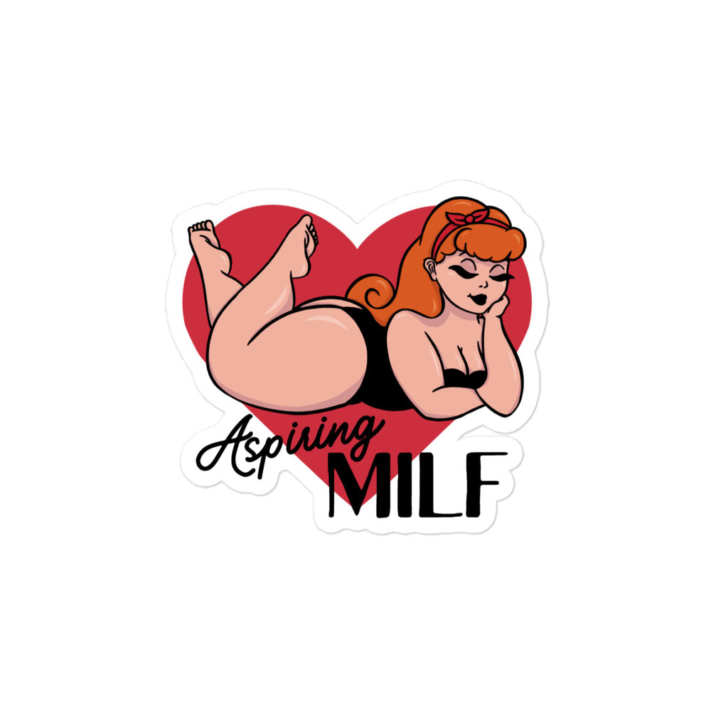 Aspiring MILF Sticker